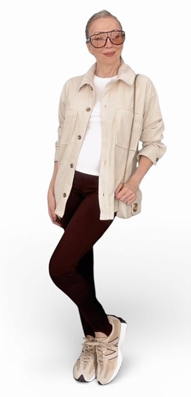 Calça Legging Pezinho Flanelada