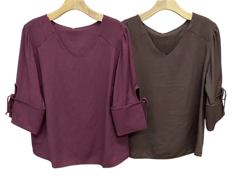 Blusa Manga 3/4 Viscolinho