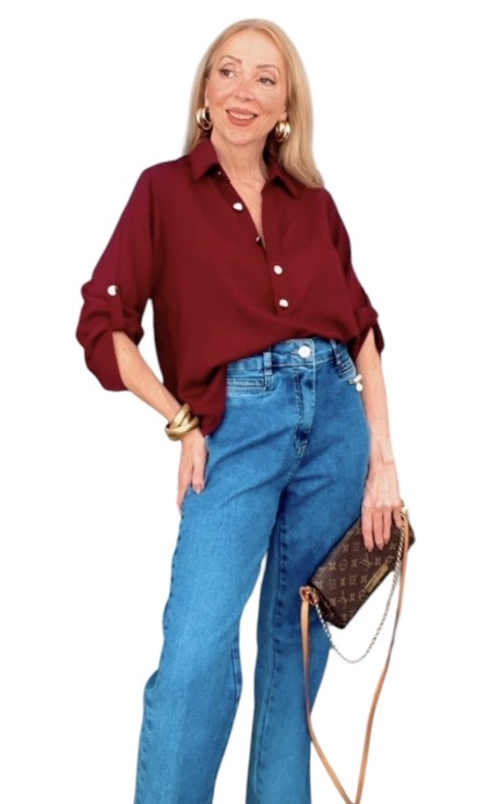 Camisa Abertura Costas Viscose