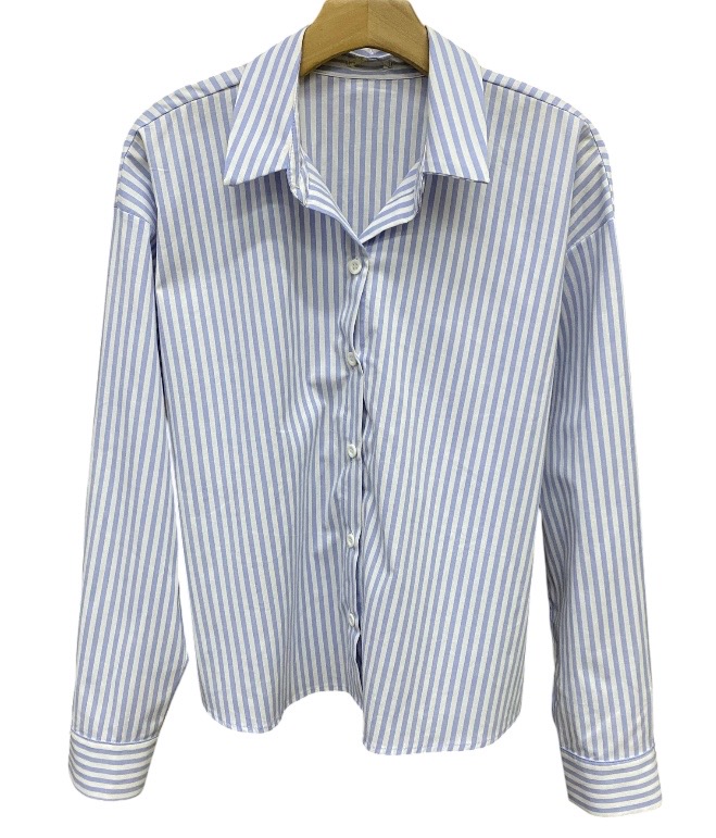 Camisa Listrada Viscose