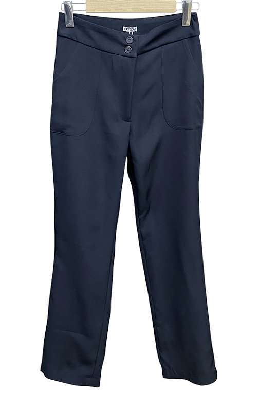 Calça Bolsos Frontal Alfaiataria