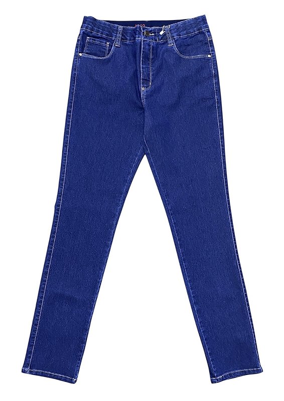 Calça Cigarrete Cintura Alta Jeans