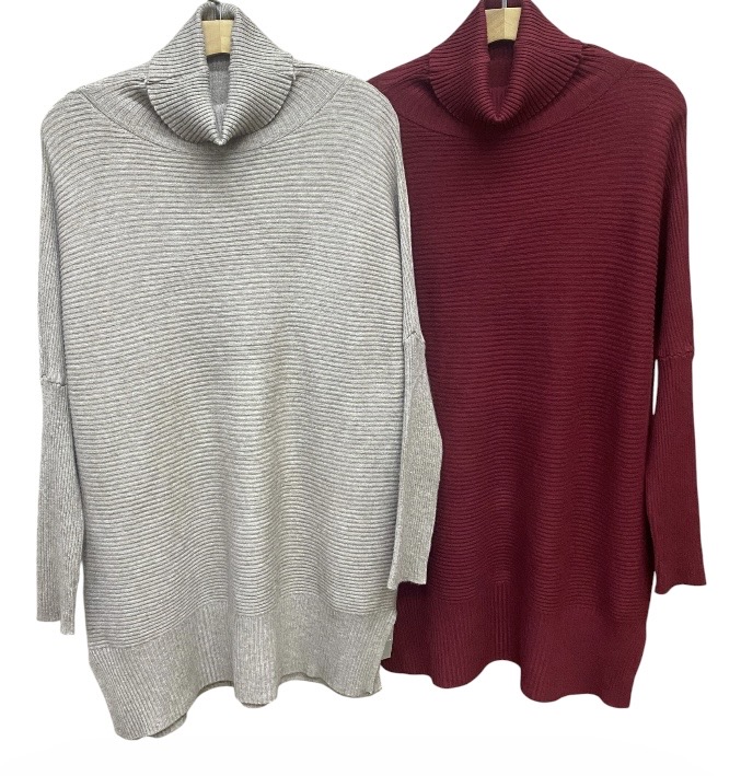 Blusa Oversized Gola Cashmere