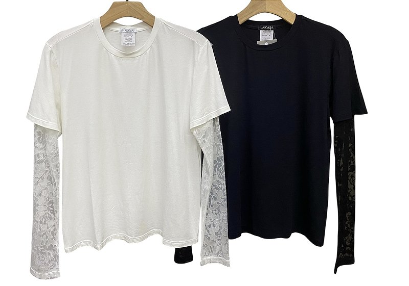 T-shirt Manga Tule