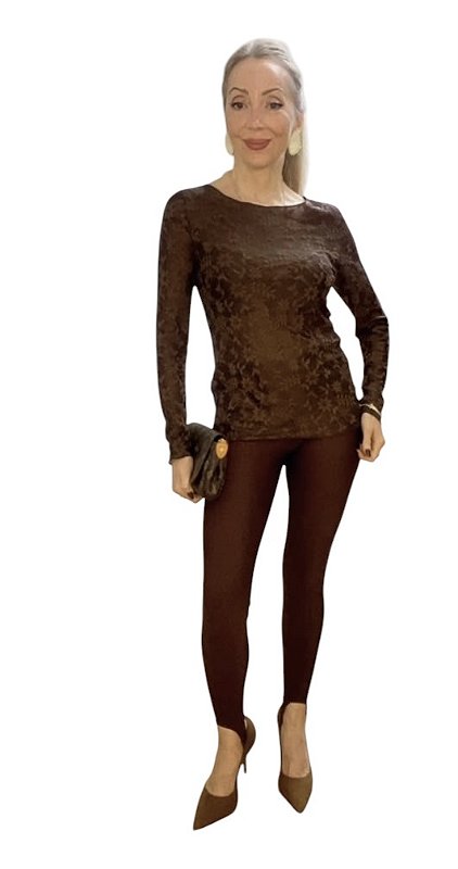 Blusa Renda Tule