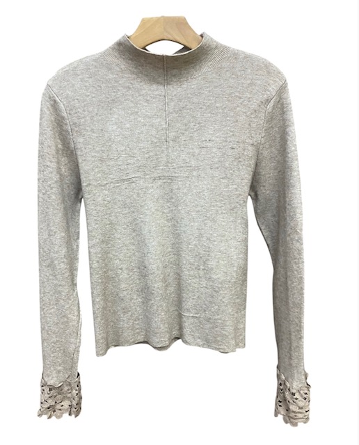 Blusa Detalhe Manga Cashmere