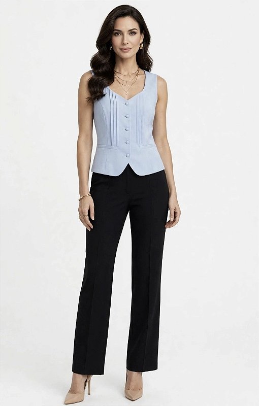 Calça Pantalona Alfaiataria