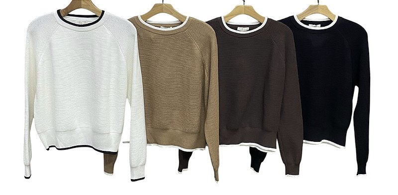 Blusa Manga Longa Tricot