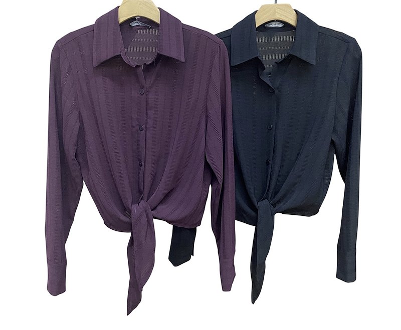 Camisa Amarração Frontal Viscose