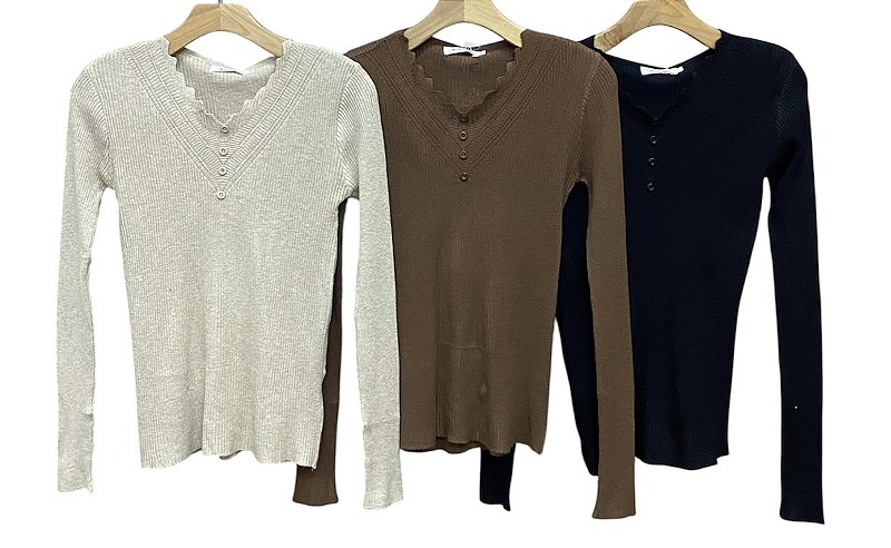 Blusa Manga Longa Cashmere