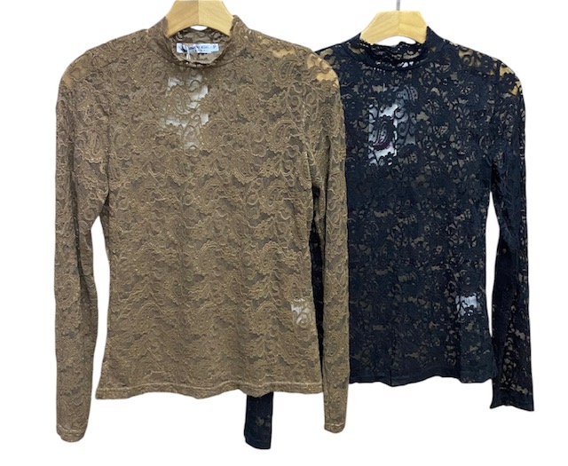 Blusa Renda Tule