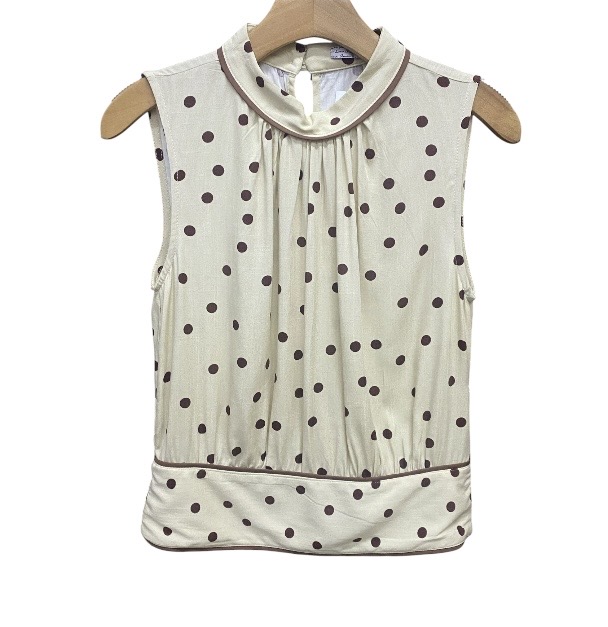 Blusa Regata Poá Viscose