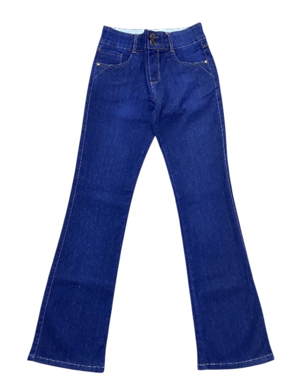 Calça Flare Cintura Alta Jeans