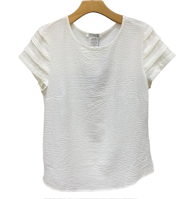Blusa Manga Curta Crepe