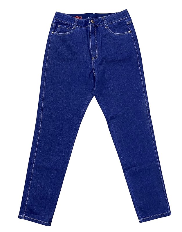 Calça Cigarrete Cintura Alta Jeans