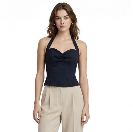 Blusa Frente Única Alfaiataria