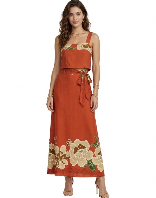 Conjunto Saia Viscose