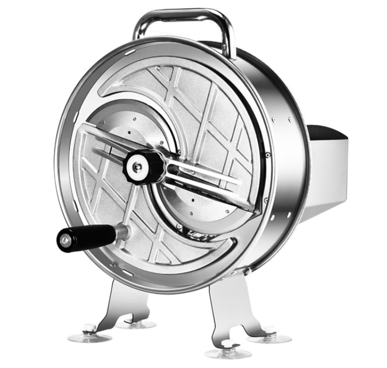 Cortador Ralador Fatiador Manual Alimentos Fruta Legume Inox