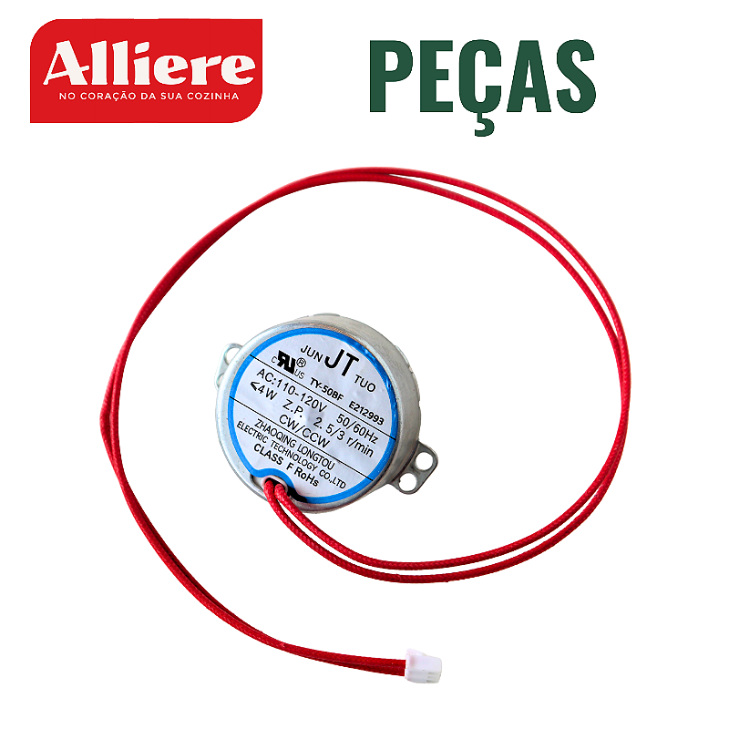 Peça ALLIERE - Motor para Cesto Giratório do Forno AirFryer 26L