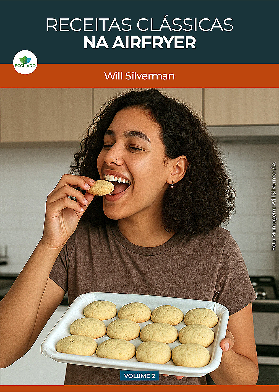 Livro Digital - E-book: Receitas Clássicas na Airfryer volume 2