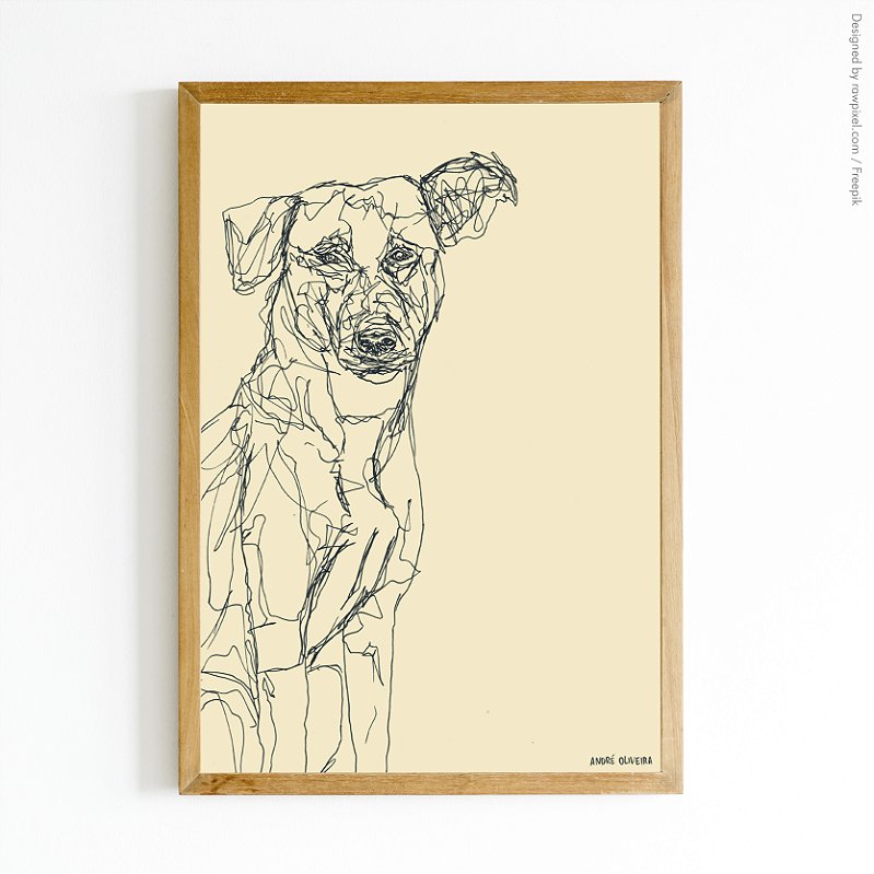 Cães Callejeros - 01 - André Oliveira - Quadro ou Print Fine Art