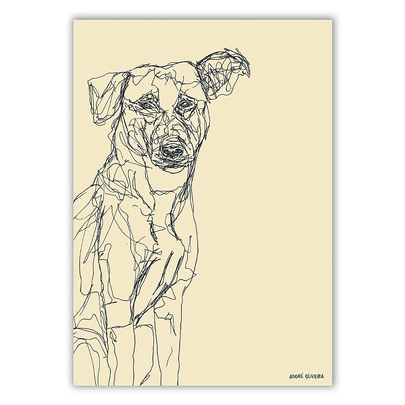 Cães Callejeros - 01 - André Oliveira - Quadro ou Print Fine Art