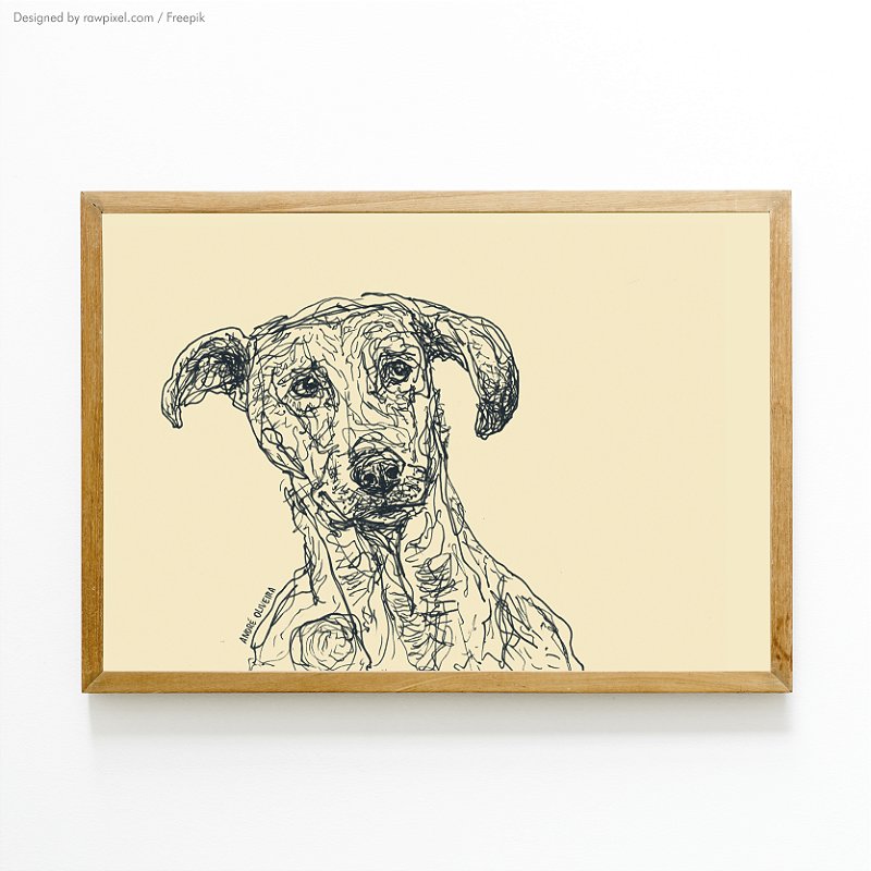 Cães Callejeros - 03 - André Oliveira - Quadro ou Print Fine Art