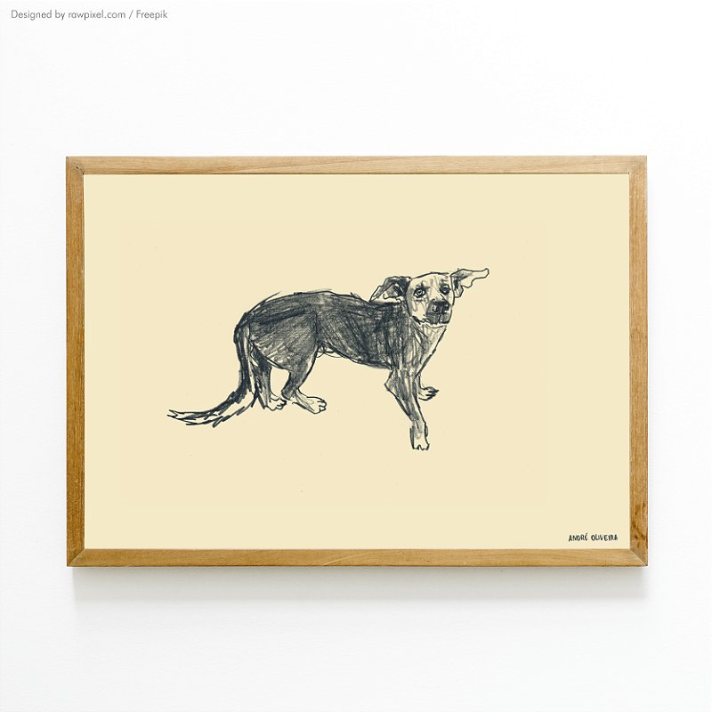 Cães Callejeros - 06 - André Oliveira - Quadro ou Print Fine Art