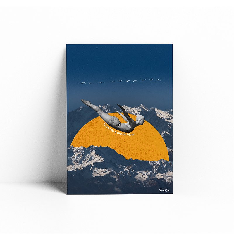 Todo Dia É - Exposição OXXIE por Ingrid Moura - Print Fine Art ou Quadro