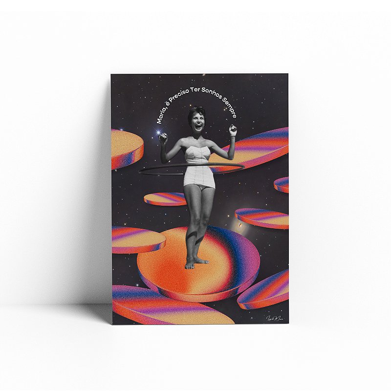 Maria - Exposição OXXIE por Ingrid Moura - Print Fine Art ou Quadro