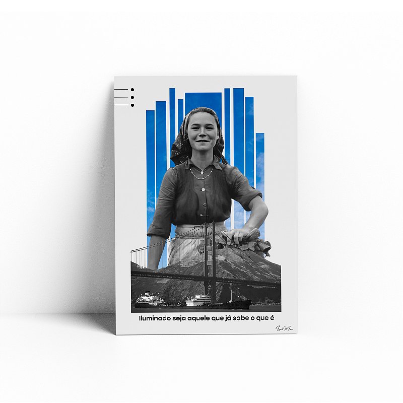 Iluminado Seja Aquele - Exposição OXXIE por Ingrid Moura - Print Fine Art ou Quadro