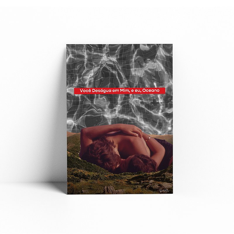 Você Deságua - Exposição OXXIE por Ingrid Moura - Print Fine Art ou Quadro