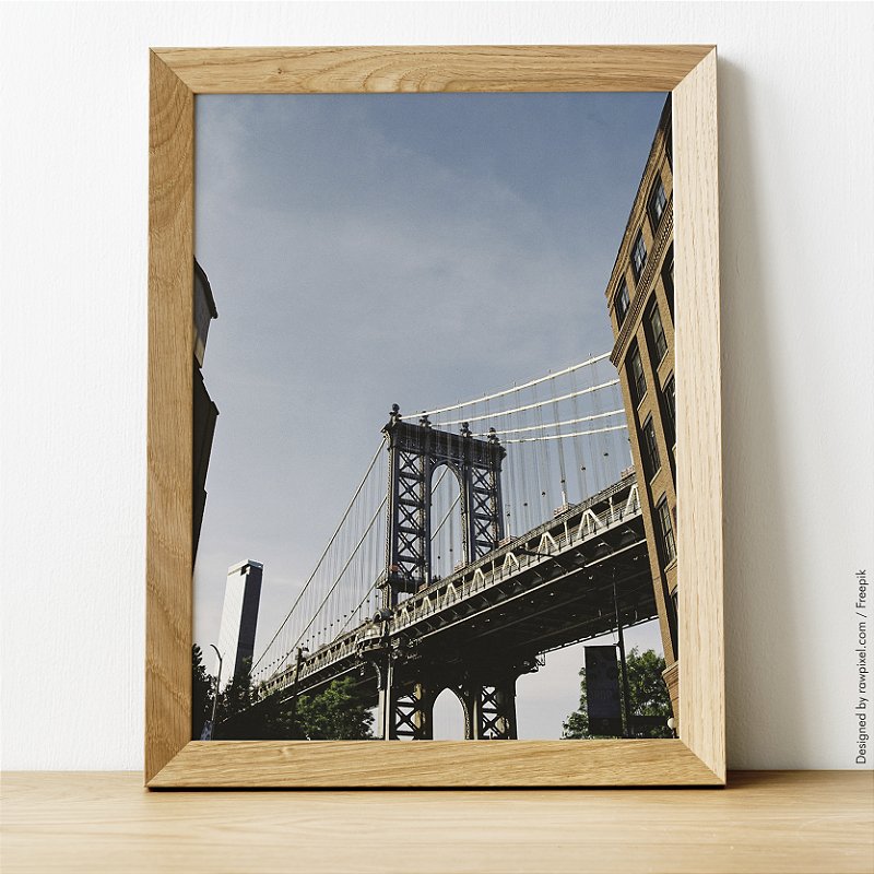 Manhattan Bridge - Exposição Eu pensei em você por um segundo a mais - Marília Gurgel - Print Fine Art ou Quadro