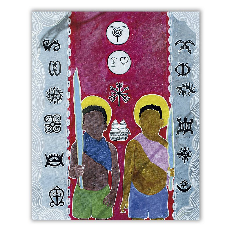 Cosme e Damião - Leandro Duarte - Quadro ou Print Fine Art