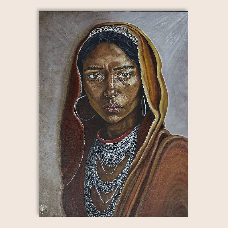 Rajasthan Woman - Amal Al