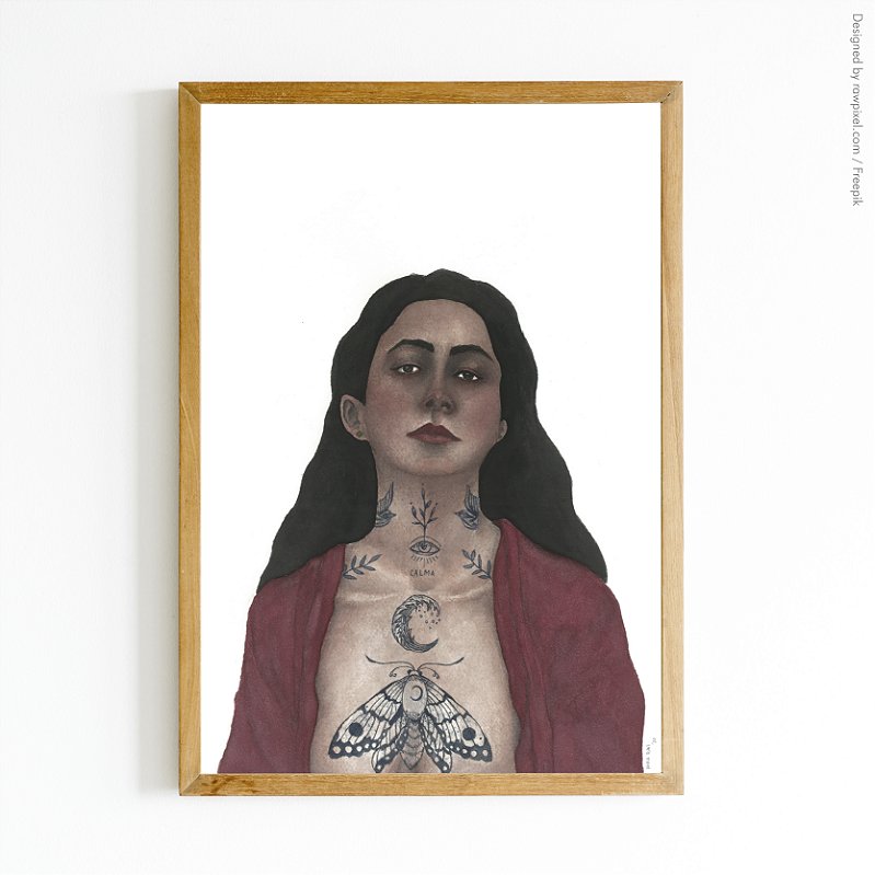 Calma - Exposição Cansadas - Karla Ruas - Quadro ou Print Fine Art