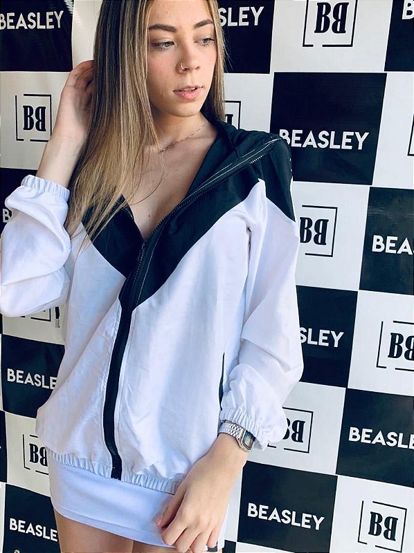 jaqueta corta vento unissex  tactel beasley