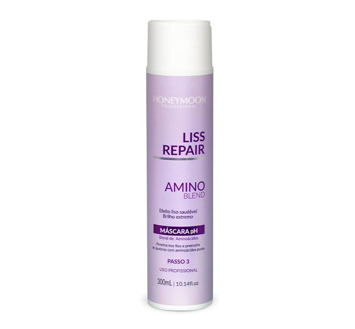Máscara Honeymoon pH Liss Repair Amino Blend 300ml