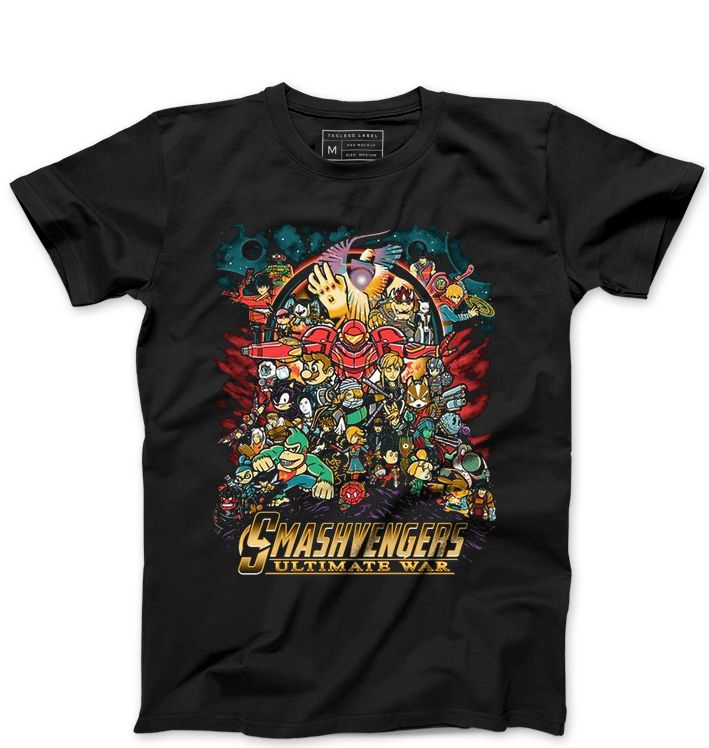 Camiseta Masculina Smashvengers Ultimate Loja Nerd E Geek Presentes Criativos Geekz Loja 6187