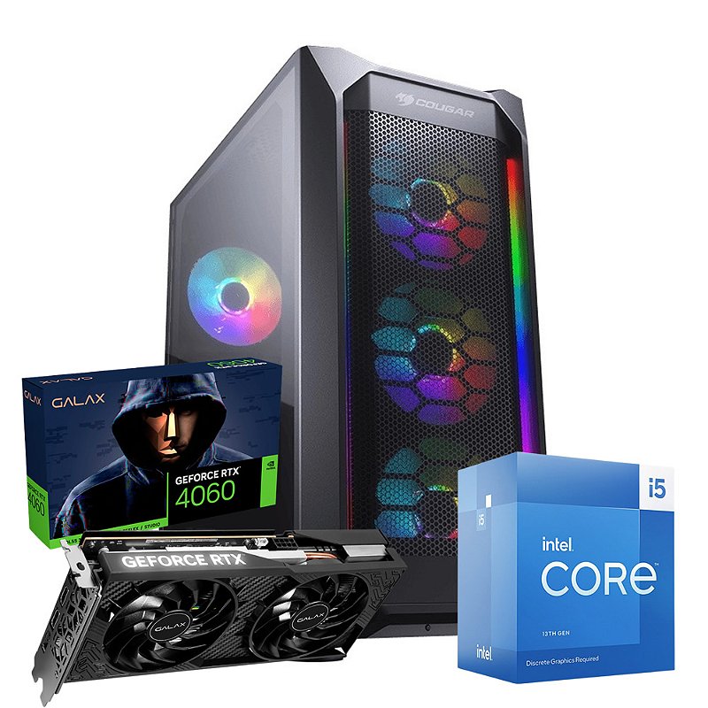 PC GAMER INTEL i5 13400F 16GB RAM DDR4 SSD 480GB VGA RTX