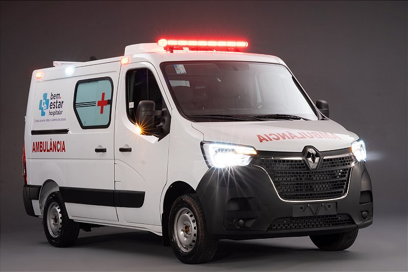 Ambulância Renault Master - Tipo C - Bem Estar Hospitalar