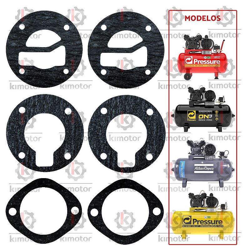 Jogo de Juntas Compressor Pressure SE 10V - PLL (KIT013-932