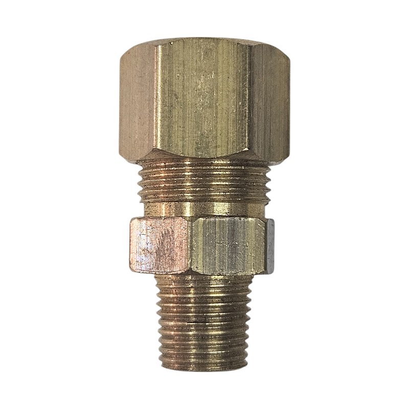 Arcom Conexão Latão 1/8 M x 3/8 A NPT Schulz - KIMOTOR