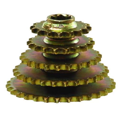 ENGRENAGEM DE CORRENTE Z16–18–22–26–30 COD: AX10031 - TBL AGROPEÇAS