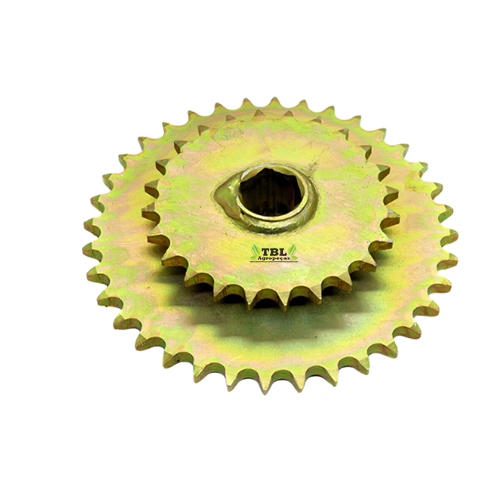 ENGRENAGEM DUPLA Z36/Z24 ASA40 COD: DQ61076 - AX10056 - TBL AGROPEÇAS