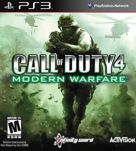 Call of Duty 4: Modern Warfare PS3-cover