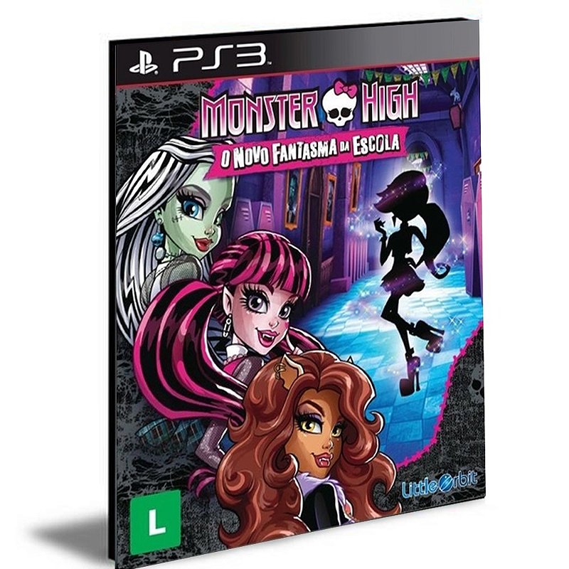 Monster High O Novo Fantasma Da Escola Ps3 Psn Mídia Digital - Rafa Gamer