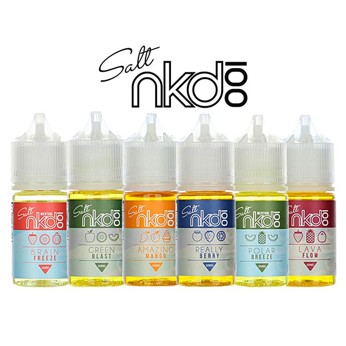 NKD 100 Salt Bundle 6x30ml (180ml) ⋆ Vape Juice Bundle ⋆ $0