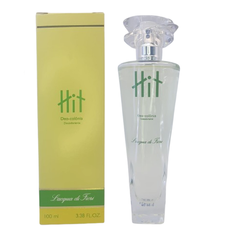 Hit Perfume 100ml Fem Floral Aldeidico Lacqua di Fiori - BYSOU.COM.BR