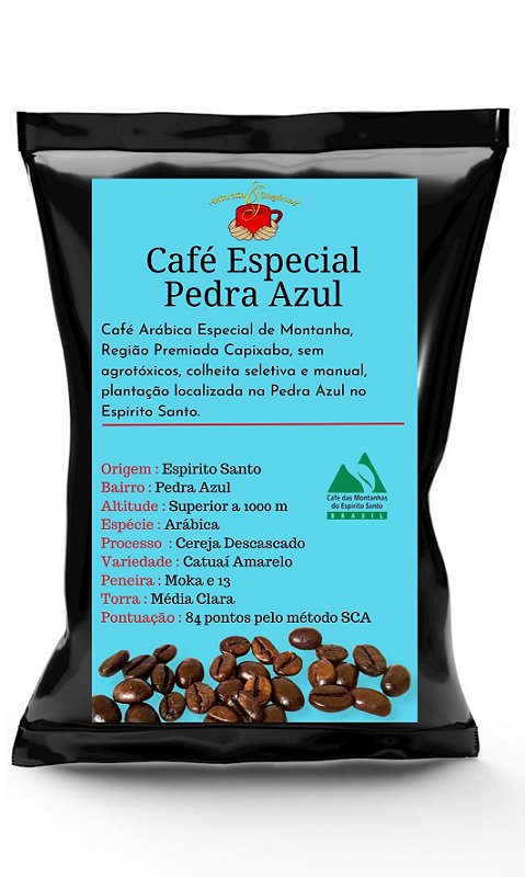 CAFÉ PEDRA AZUL DO ESPIRITO SANTO